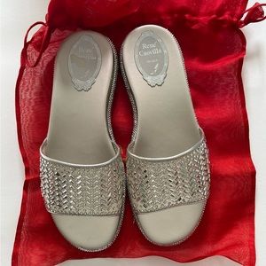 Rene Caovilla Crystal Sandals